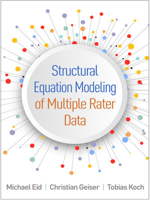 cover image of Structural Equation Modeling of Multiple Rater Data